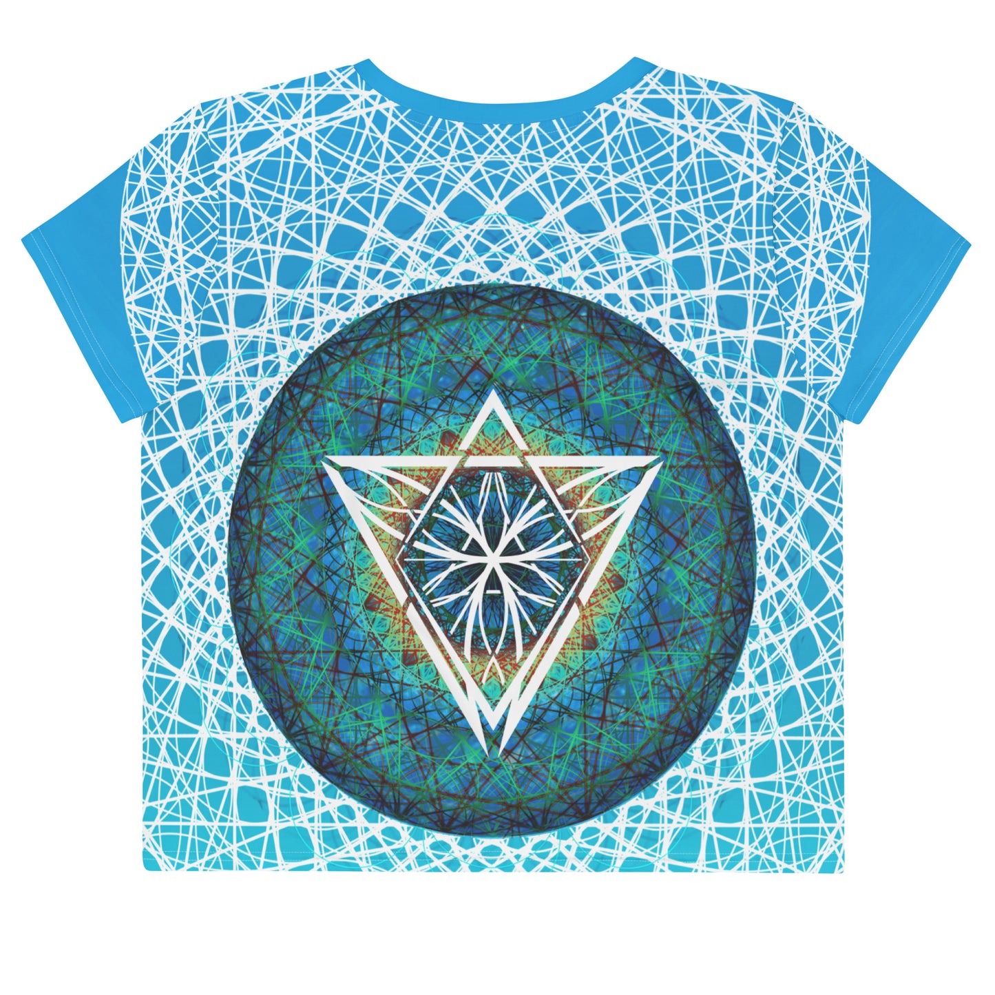 Eye for Geometry Crop Tee