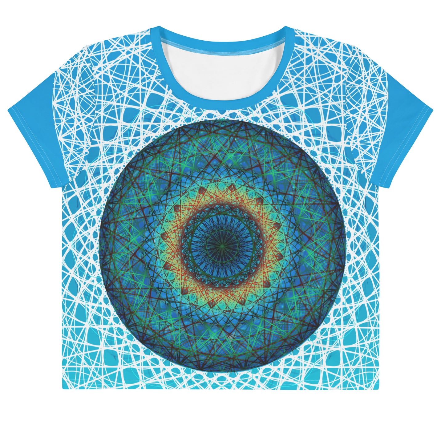 Eye for Geometry Crop Tee