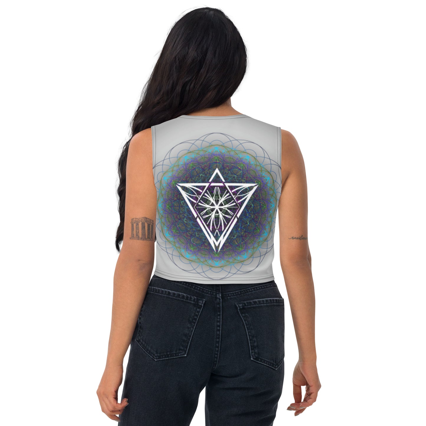 Sacred Iris Crop Top