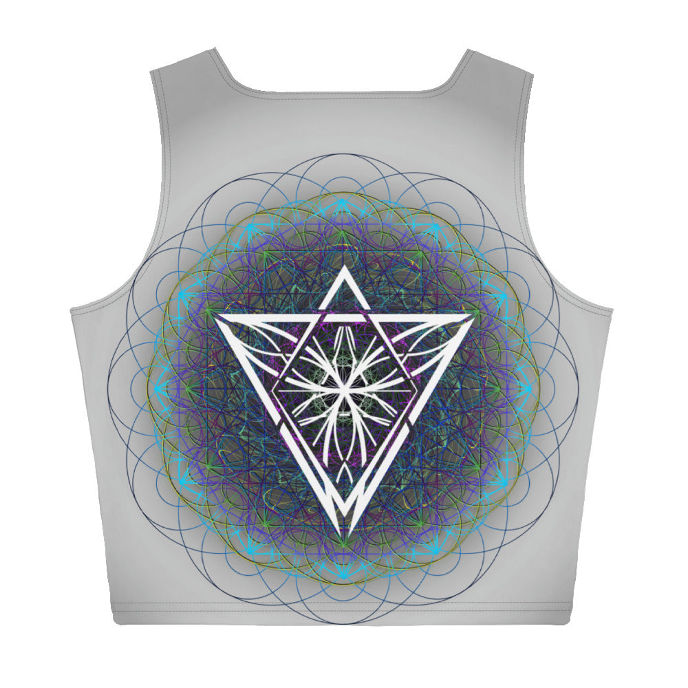 Sacred Iris Crop Top
