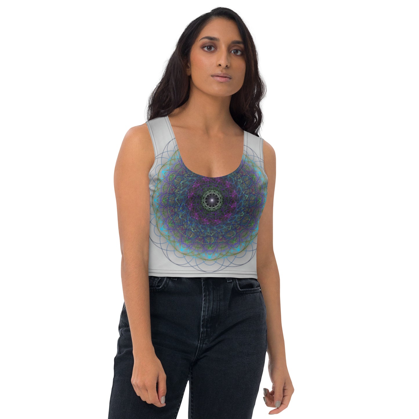 Sacred Iris Crop Top