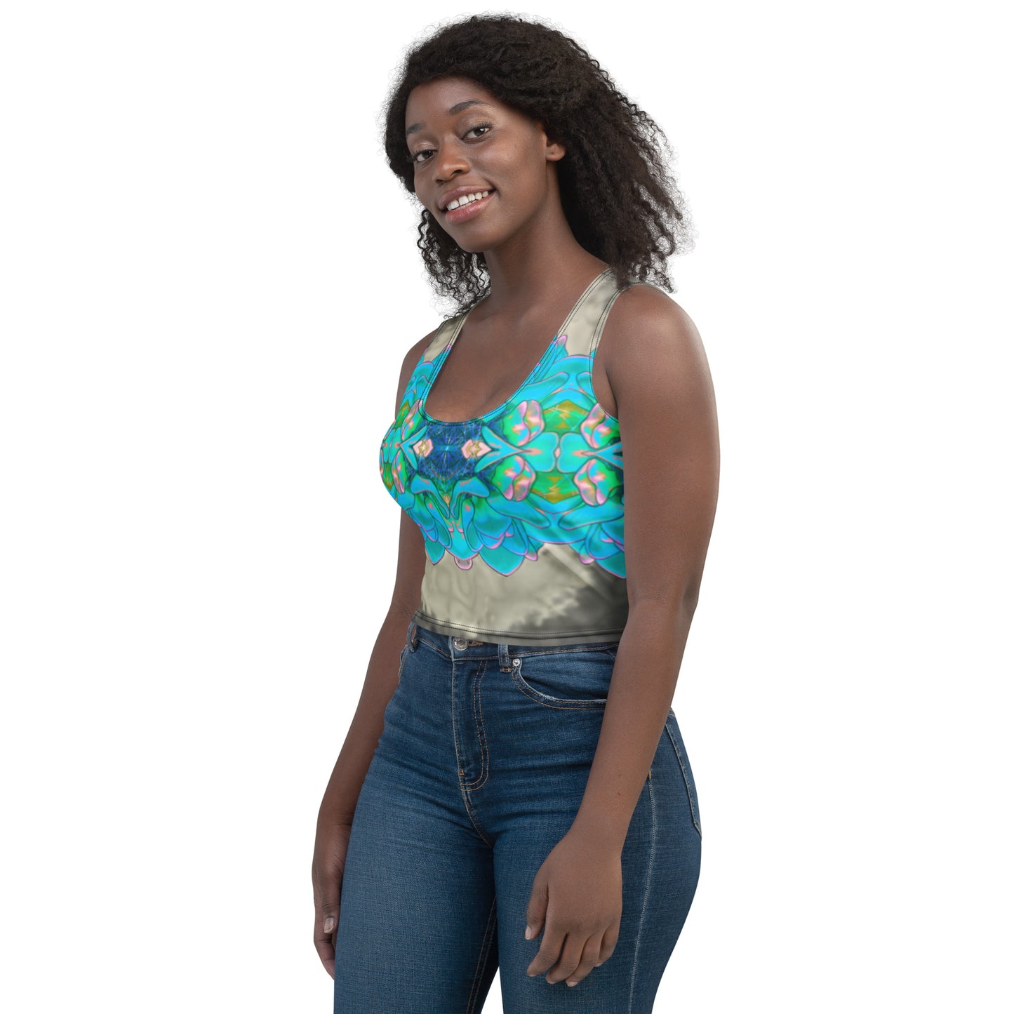 Petal Portal Crop Top