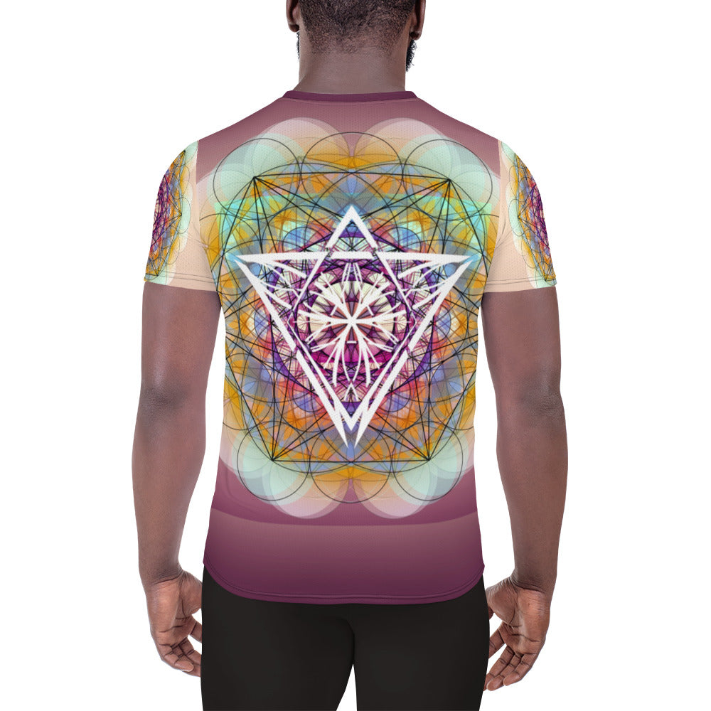 Warm Glow Men's Athletic T-shirt