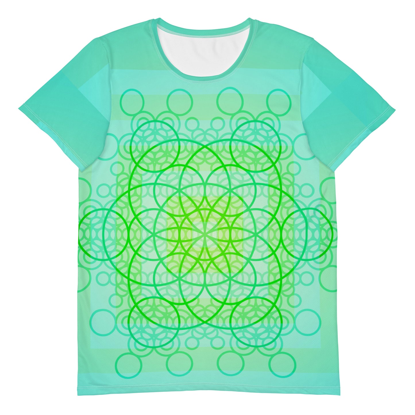 Swishy Bubbles Men's Athletic T-shirt