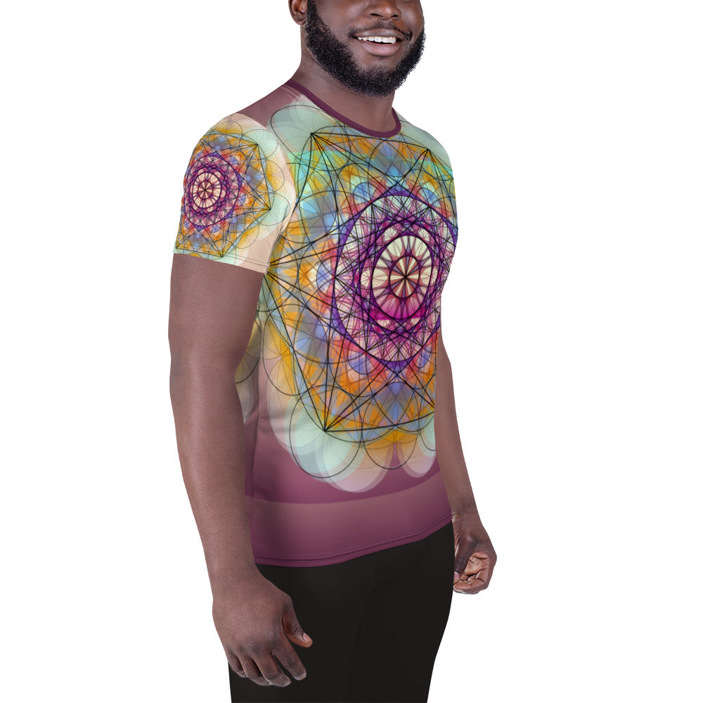 Warm Glow Men's Athletic T-shirt