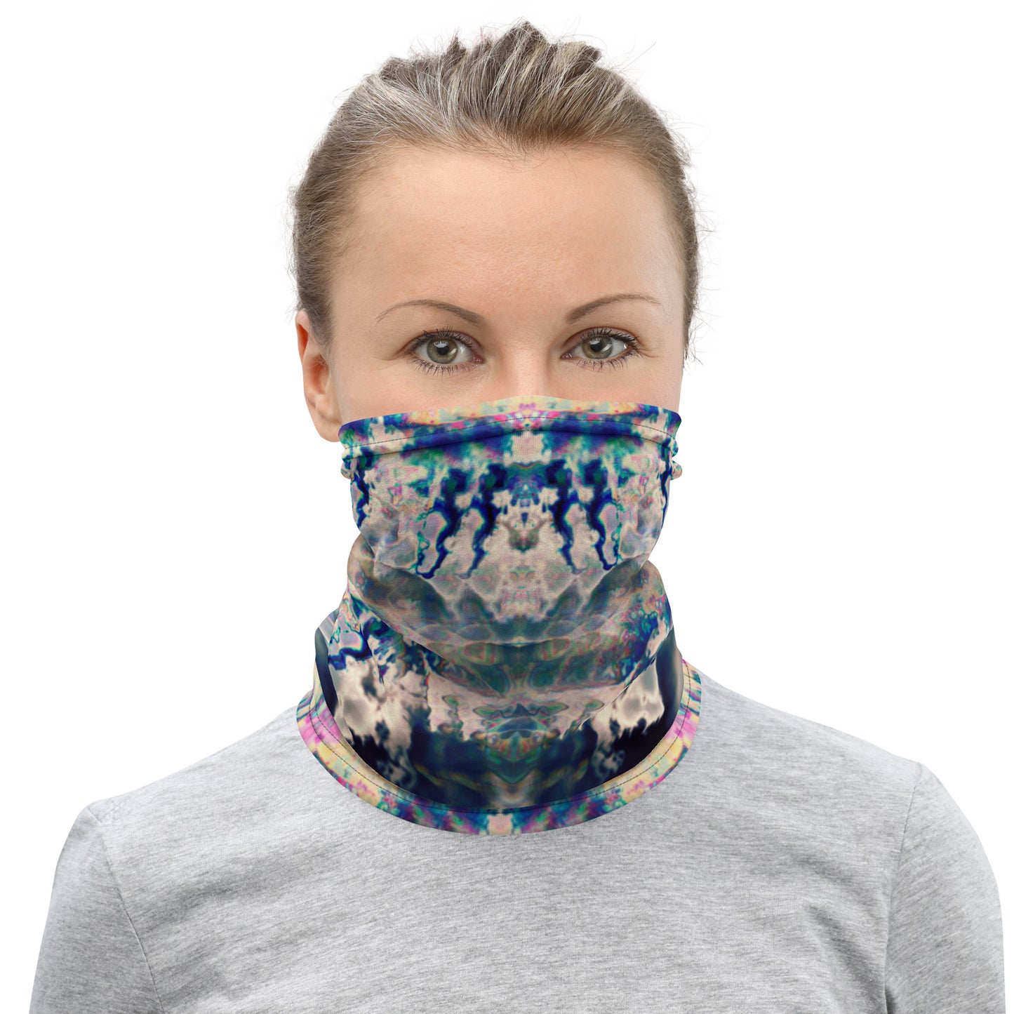 Sunset Waves Neck Gaiter