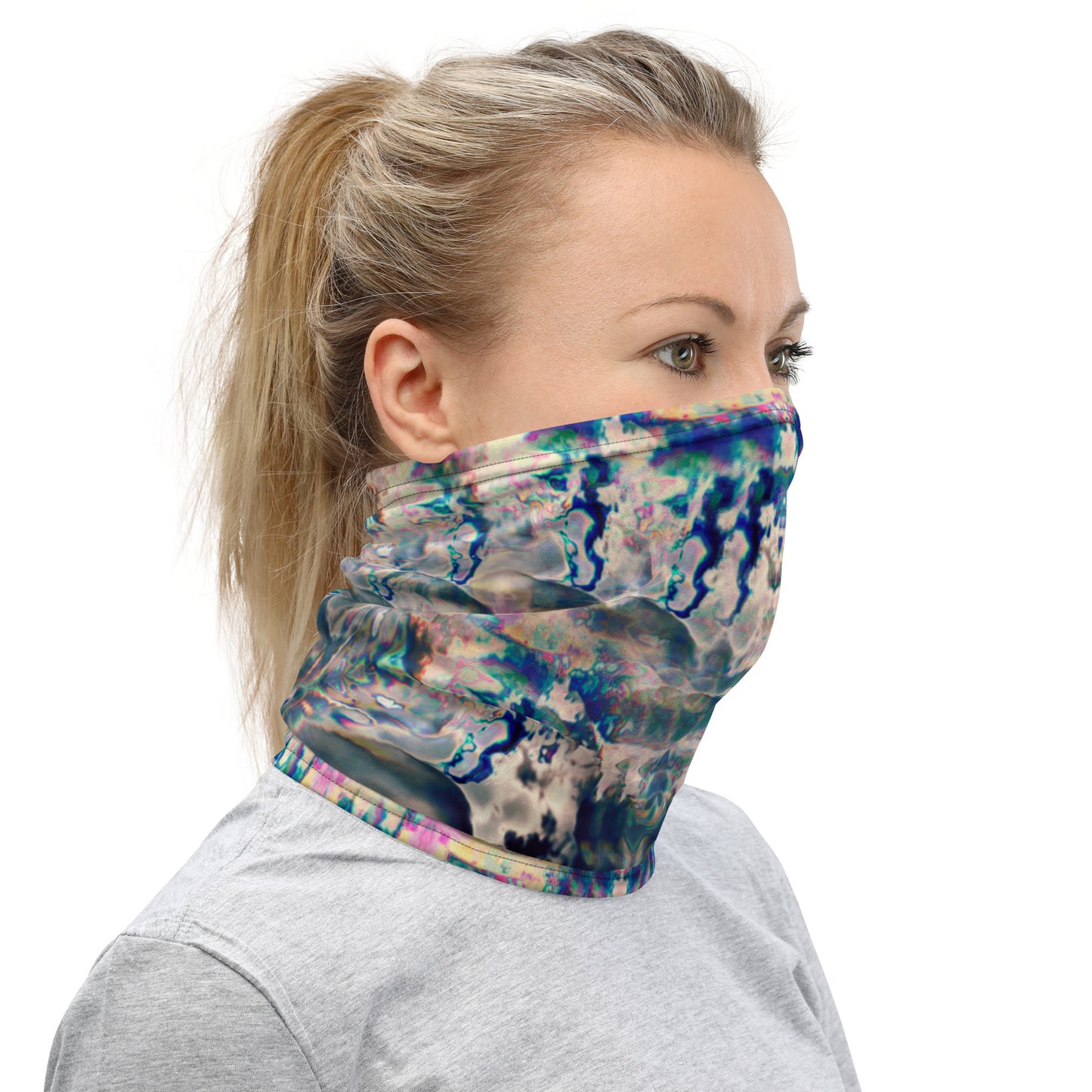 Sunset Waves Neck Gaiter