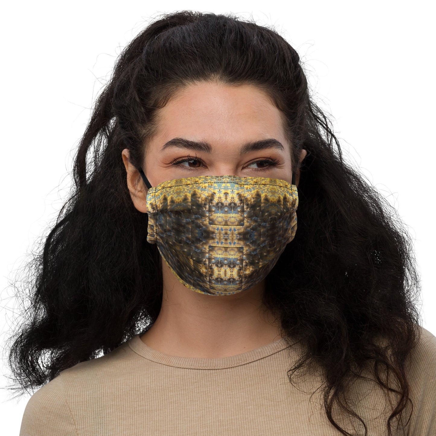 Golden Clouds Premium face mask