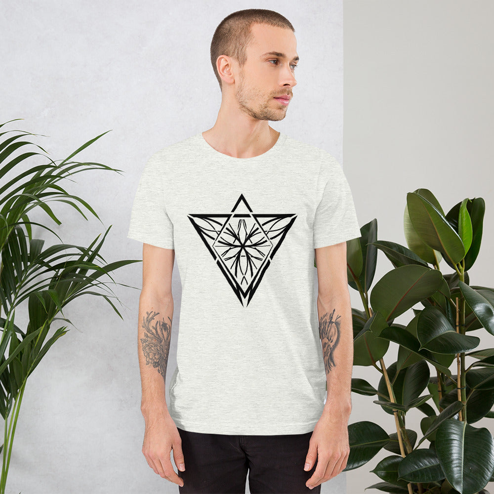 Black Unisex Swishy Feels Iconic t-shirt