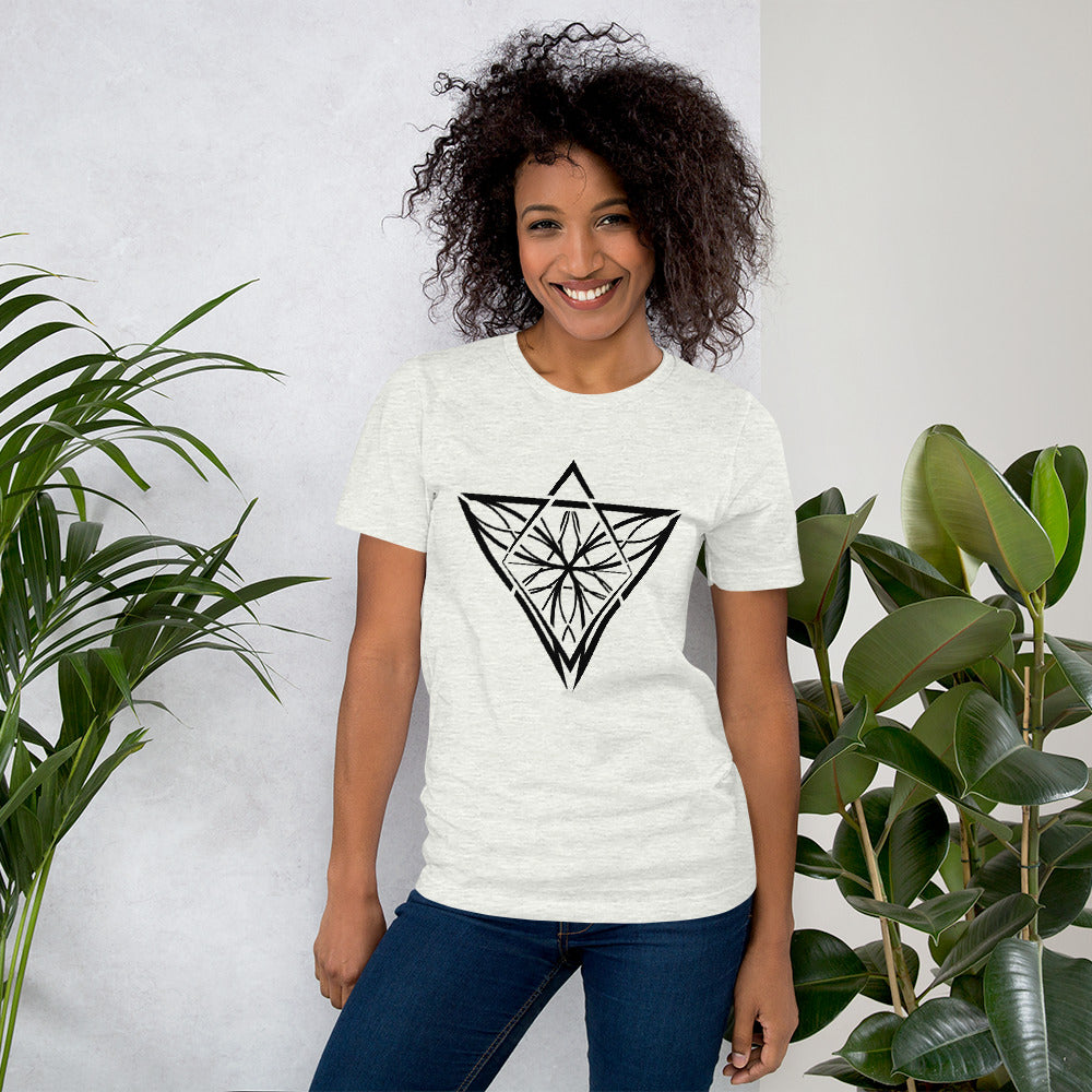 Black Unisex Swishy Feels Iconic t-shirt