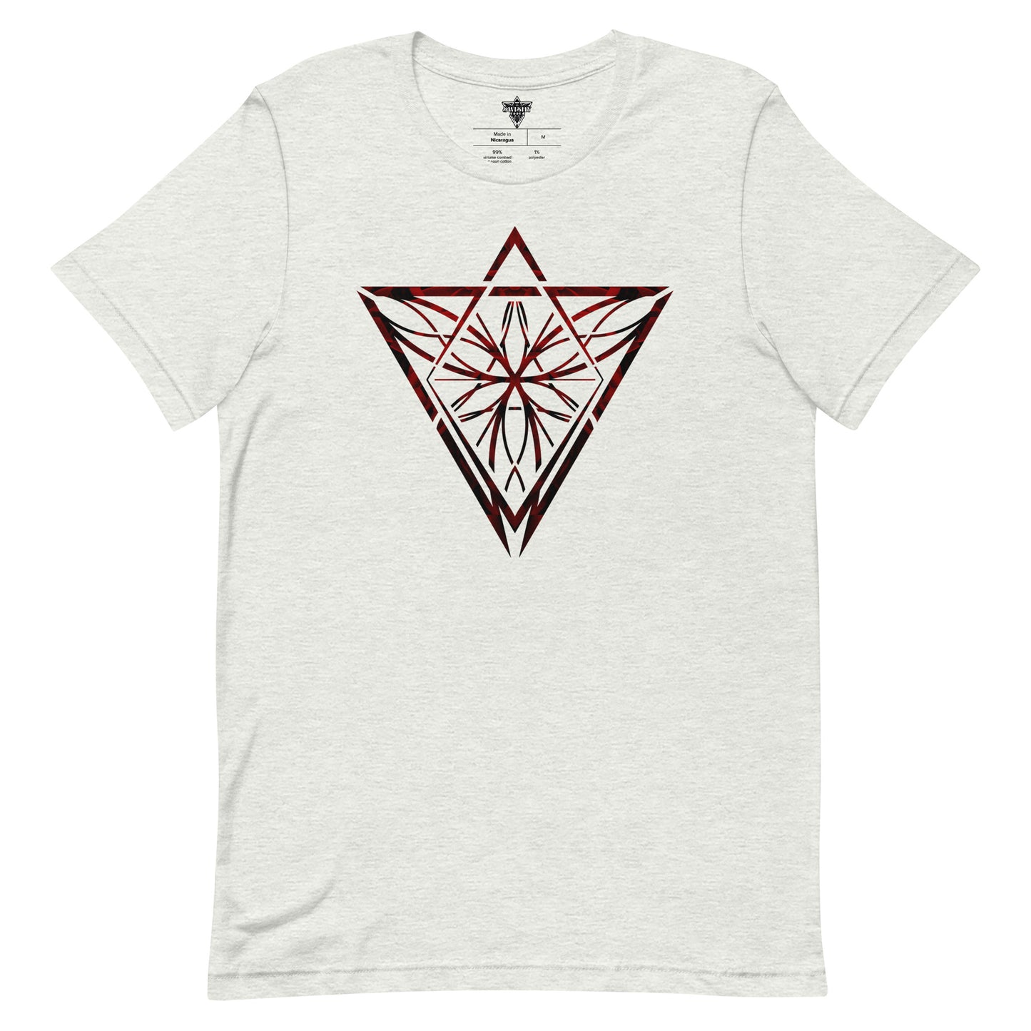 Red Petals Unisex Swishy Feels Iconic t-shirt