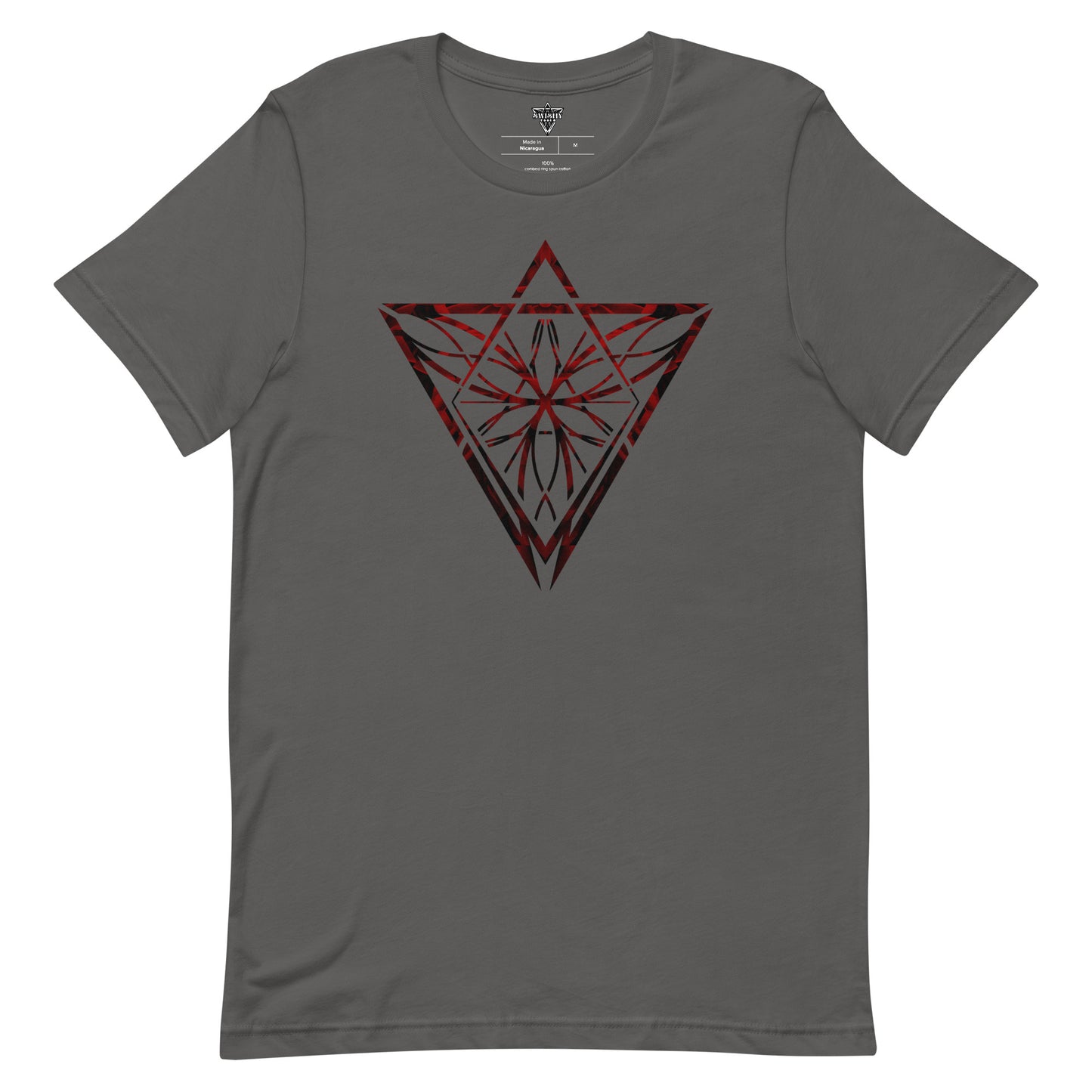 Red Petals Unisex Swishy Feels Iconic t-shirt