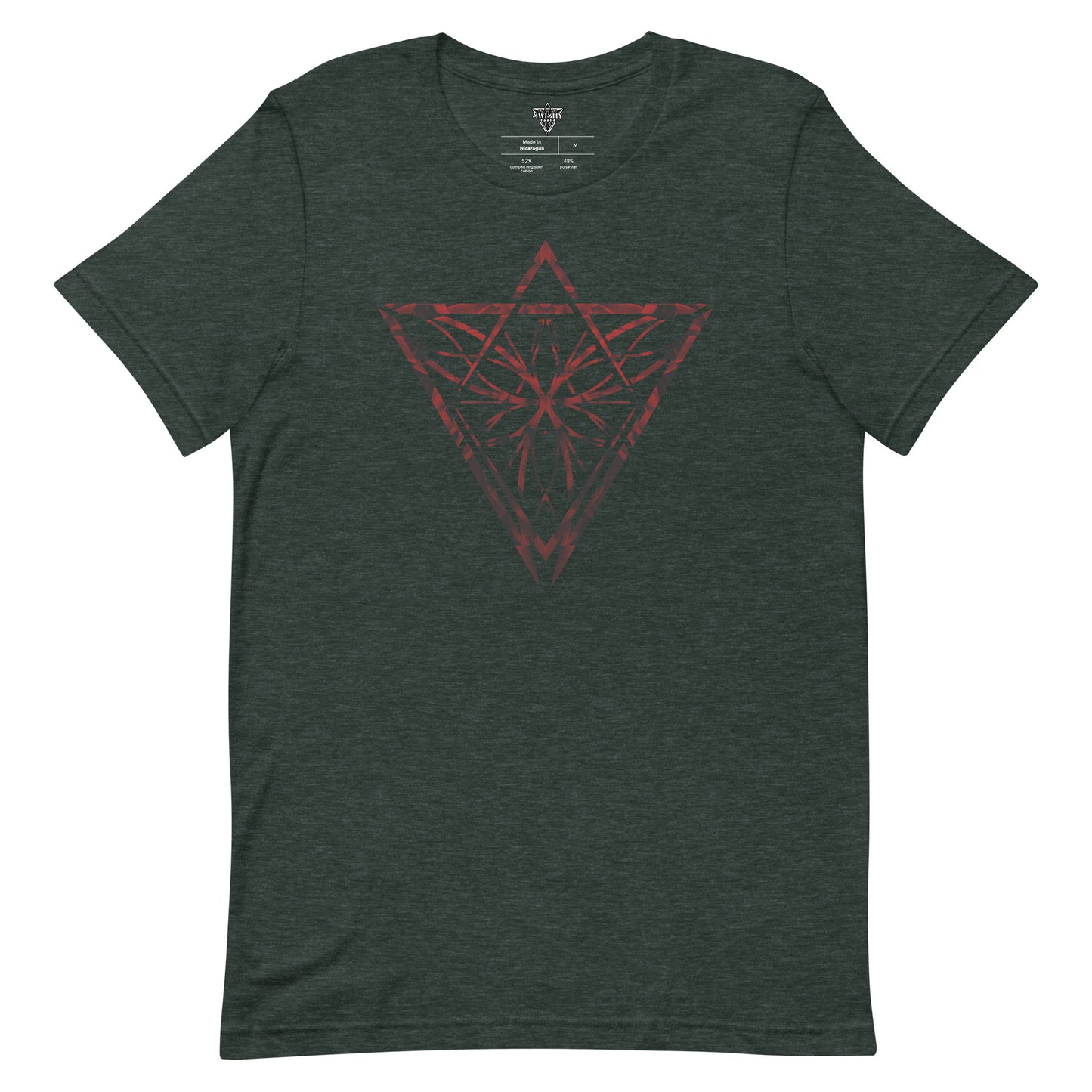 Red Petals Unisex Swishy Feels Iconic t-shirt