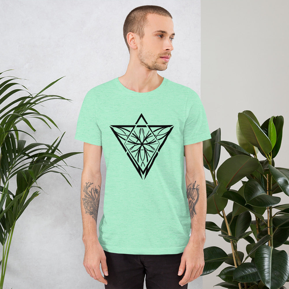 Black Unisex Swishy Feels Iconic t-shirt