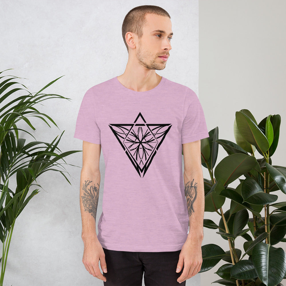 Black Unisex Swishy Feels Iconic t-shirt