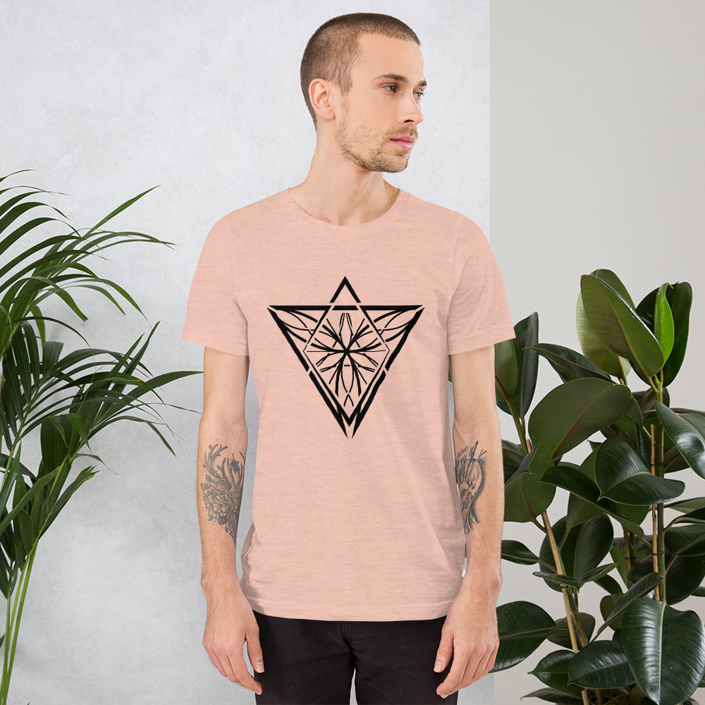 Black Unisex Swishy Feels Iconic t-shirt