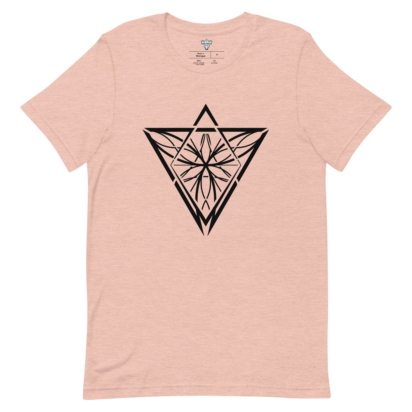 Black Unisex Swishy Feels Iconic t-shirt