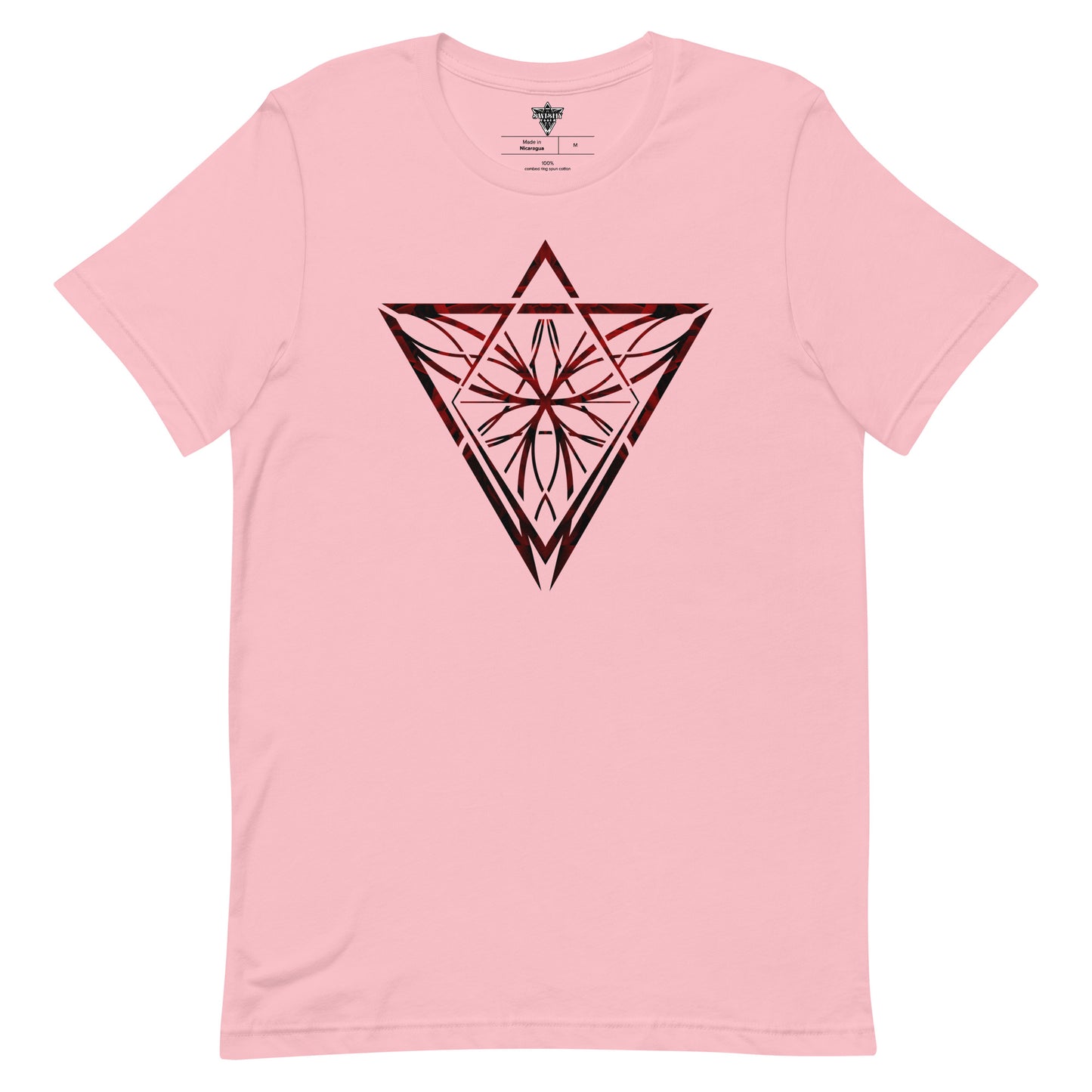 Red Petals Unisex Swishy Feels Iconic t-shirt