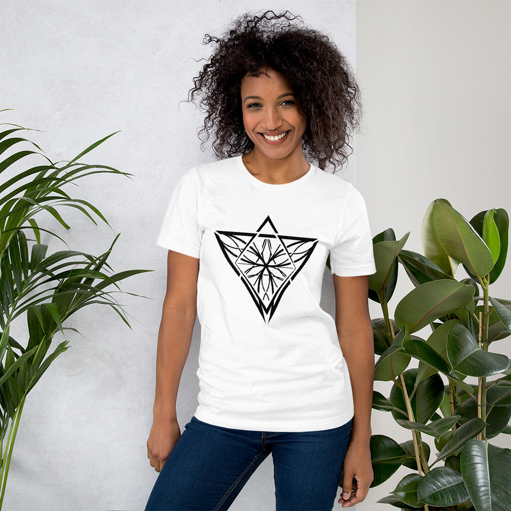 Black Unisex Swishy Feels Iconic t-shirt