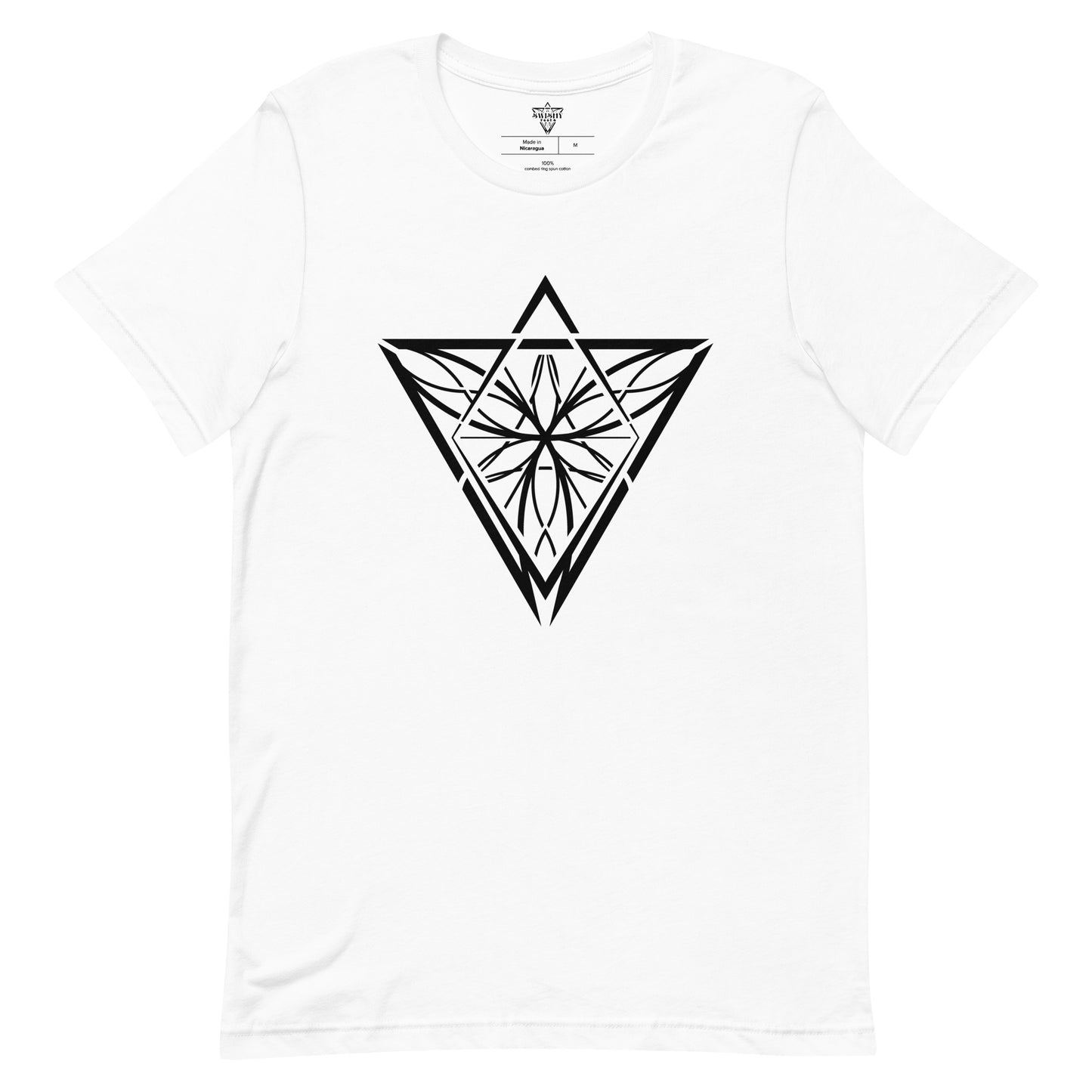 Black Unisex Swishy Feels Iconic t-shirt