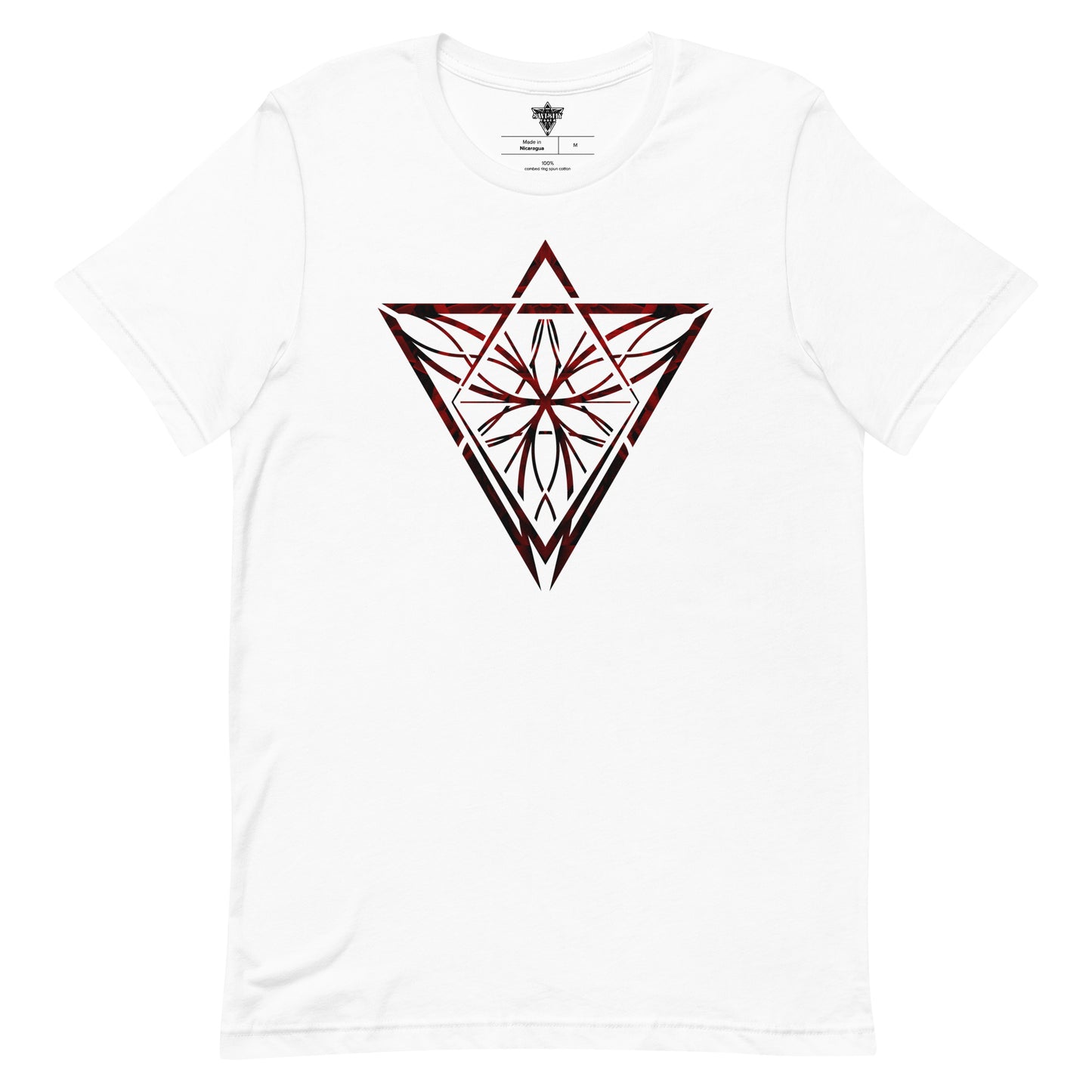 Red Petals Unisex Swishy Feels Iconic t-shirt