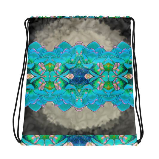 Petal Portal Drawstring bag