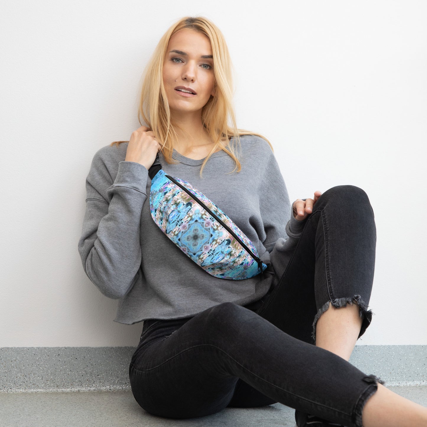 Floral Portal Fanny Pack