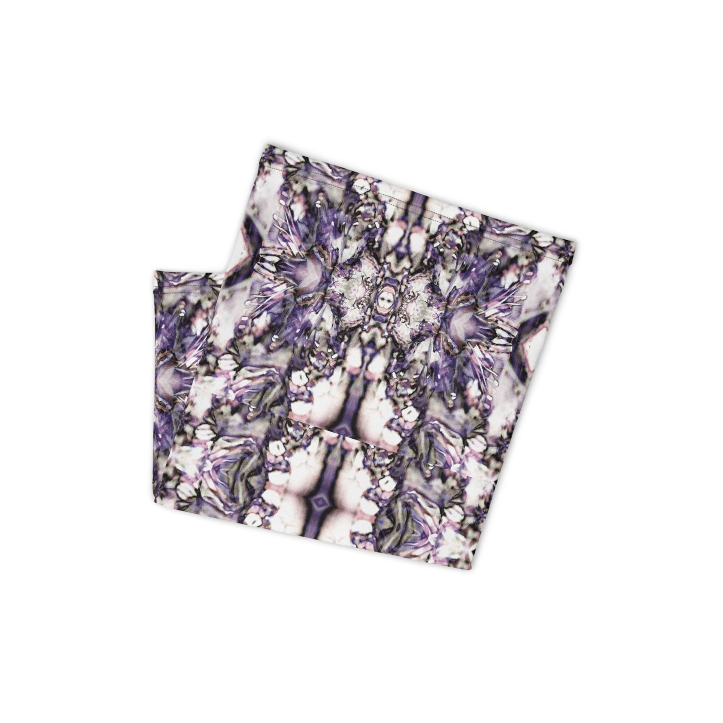 Purp Flower Neck Gaiter