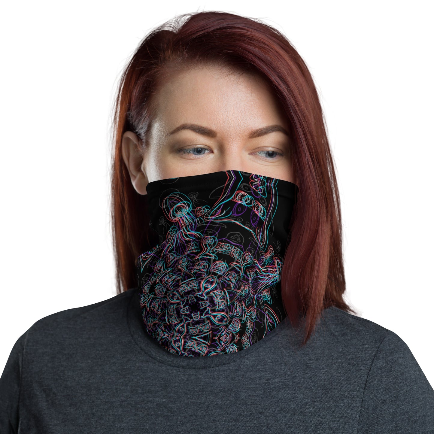 Crazy Cat Dimension Neck Gaiter