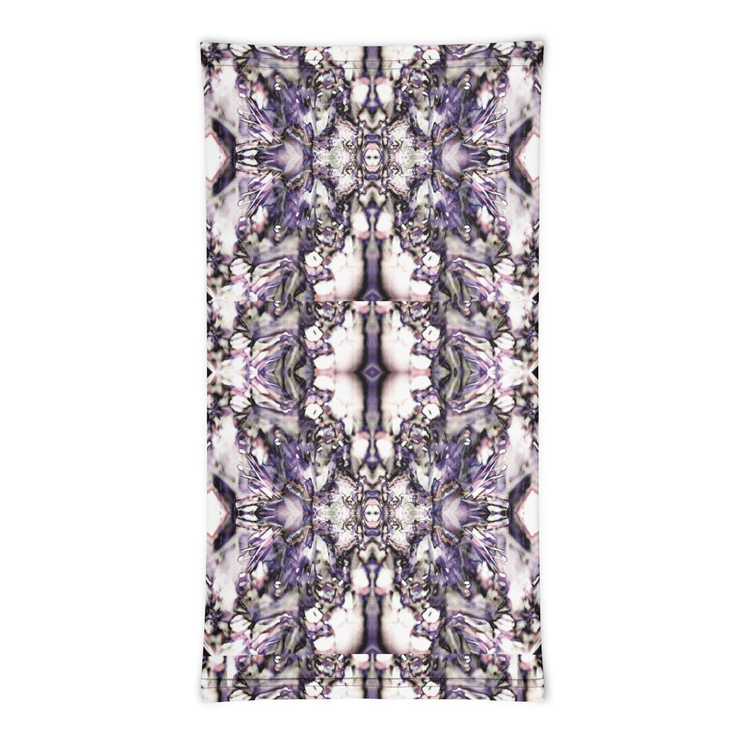 Purp Flower Neck Gaiter