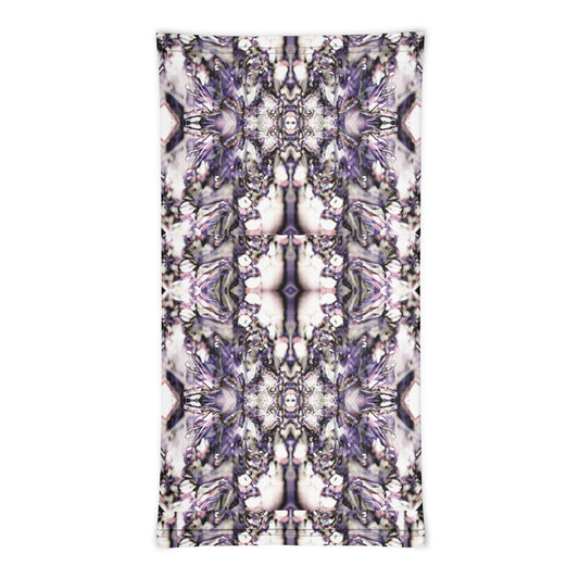 Purp Flower Neck Gaiter