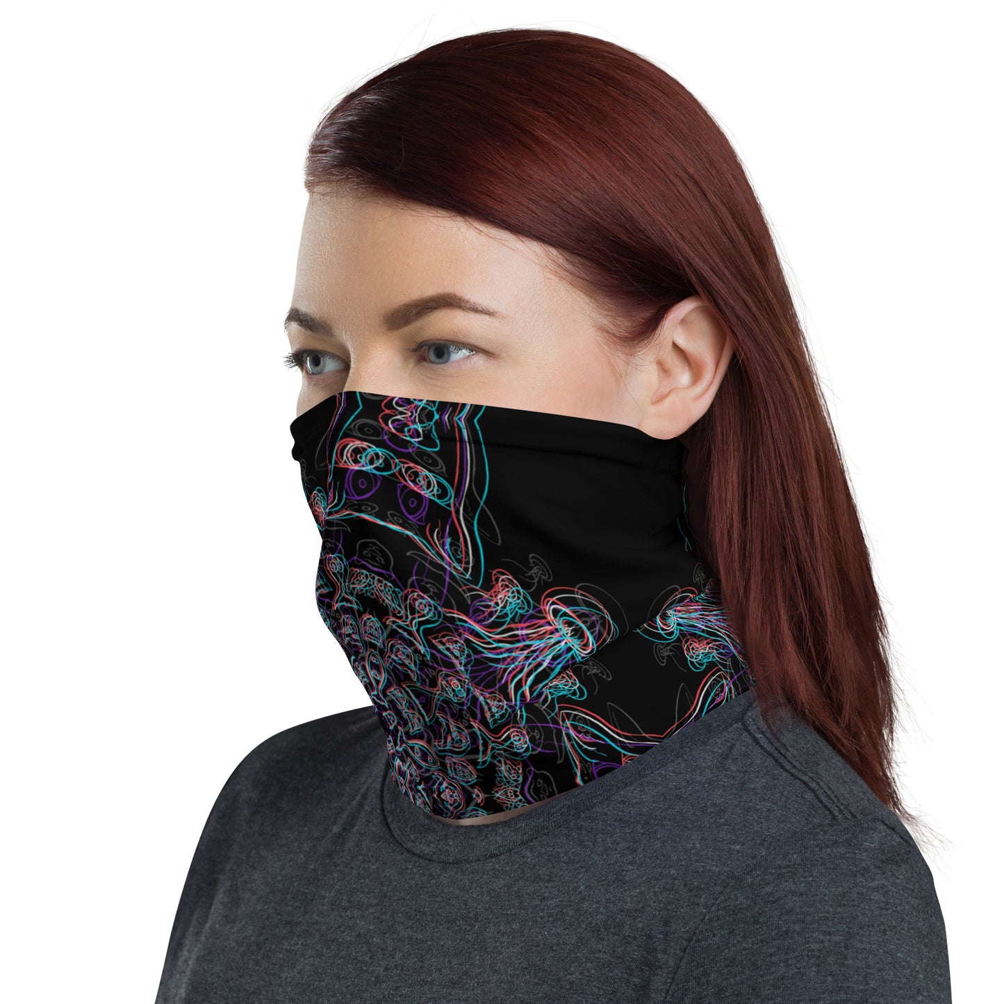 Crazy Cat Dimension Neck Gaiter