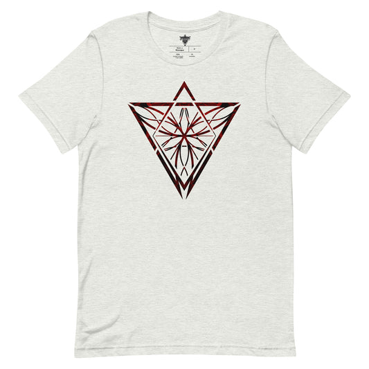 Red Petals Unisex Swishy Feels Iconic t-shirt